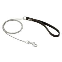 Correa de Oro para Perros con Asa Acolchada Resistente a Mordeduras Cadenilla de Lujo para Paseos Cubana para Mascotas - details 9