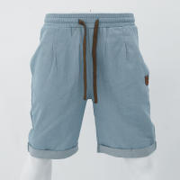 Pantalones cortos casuales de algodón para hombres, pantalones deportivos estampados de moda, verano - details 15