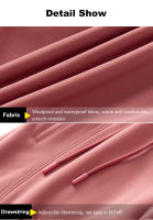 LNGXO Pantalones de Ski de Vellón para Invierno Impermeables Cálidos con Spandex de 10.2% - details 7