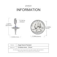 Abalorios de Encanto para Mujeres de Plata de Ley 925 Viaje Angel Love Boy Ajustables de 3mm Collar Original Pulsera DIY Joyería - details 15