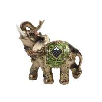 Estatua de adornos de resina de elefante, Feng Shui tradicional chino, artesanías de la suerte, muebles decorativos, decoraciones de escritorio para el hogar - details 8