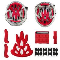 Almohadilla de esponja de protección Universal sellada para bicicleta y motocicleta, juego de almohadillas de espuma, Kit de acolchado interior para casco con red contra insectos - details 2