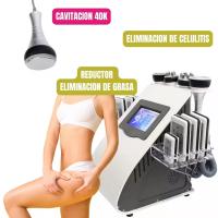 Máquina de Cavitación Ultrasónica 6 en 1 para Adelgazamiento Dispositivo Láser de RF Radiofrecuencia de Vacío de 40K, Vacío 8 paneles Láser Lipolisis Lipolaser Moldeador Corporal para uso Profesional y Doméstico Beauty Madrid - details 1