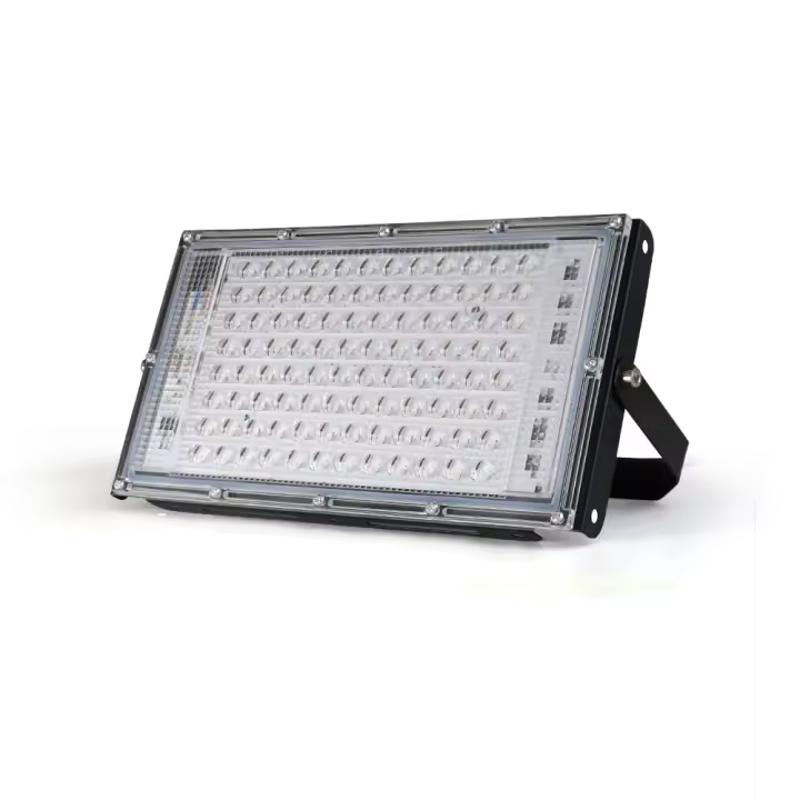 Lámpara LED UV de 50W y 100W, reflector de escenario al aire libre, luz negra de 220V, luz fluorescente de neón para fiesta, luz ultravioleta negra de 365nm - 1