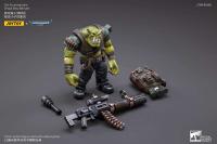 JOYTOY 40k 1/18 figuras de acción Anime 12CM Ork Kommandos Nob Nazbog Ragrob Snarit Rotbilge Balrukk juguete de modelo de colección - details 8
