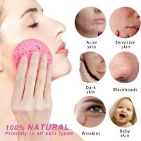 Esponja de maquillaje comprimida, almohadillas de limpieza exfoliantes absorbentes sin látex para el cuidado de la piel, tamaño 6cm, 50-1000 Uds. - details 6
