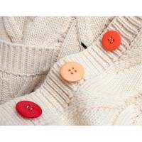 Cárdigan de punto cálido para mujer, chaqueta bordada con bolsillos, abrigo holgado, otoño e invierno, 2023 - details 2