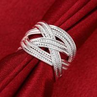 Andara Anillo de Plata Esterlina  Diseño Trenzado Interweaved Ideal para Mujeres - details 8