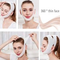 Banda en V transpirable, mascarilla adelgazante V-Line, reduce la silueta, doble Reu V5U8 - details 6