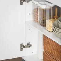 FKW47-W Carrito de Servir Carrito Auxiliar Cocina estantería de Cocina Carrito de Cocina móvil 100 x 92 x 45 cm Blanco ES - details 52
