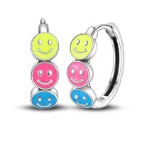 Aretes Redondos de Plata 925 Estilo Elegante para Mujeres con Piedra Principal de Zirconio y Diseño de Encanto Brillante Color en Oro - details 40