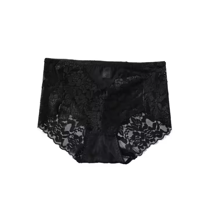 Bragas Sexys De Encaje Para Mujer, Ropa Interior De Color Sólido, Bragas Íntimas Transpirables, Lencería Sin Costuras, Sueva - 1