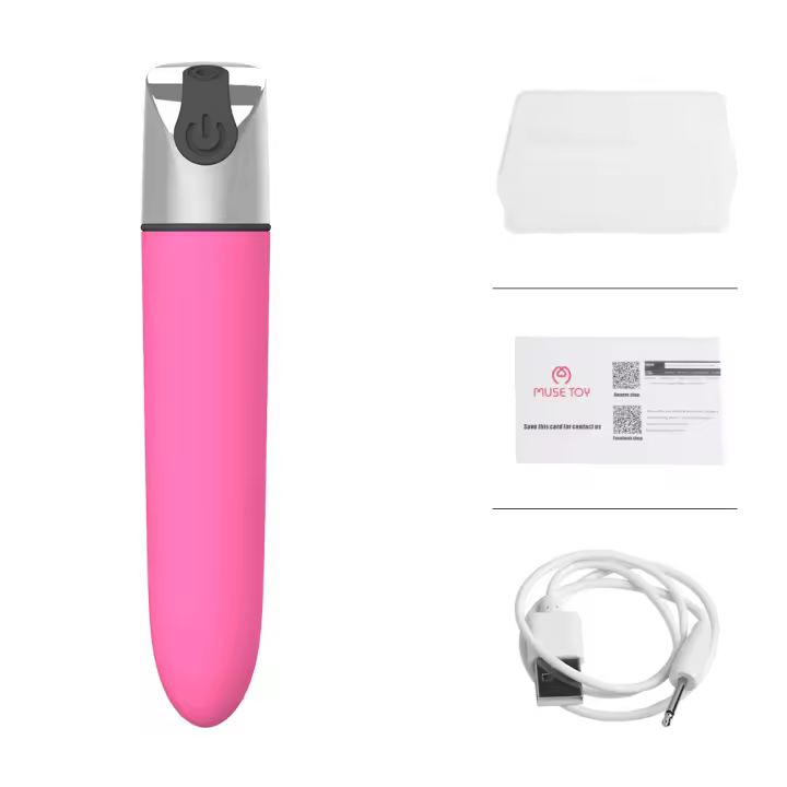 Mini vibradores tipo bala potentes para mujeres, juguetes sexuales portátiles discretos, balas pequeñas, estimulador de clítoris impermeable - 1