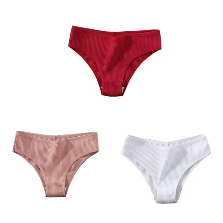 Bragas Sin Costuras Para Mujer, Ropa Interior Ultrafina, Lencería Íntima, Cómoda, Calzoncillos Femeninos De Tiro Bajo, Sujetador - 1
