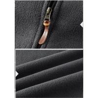Chaqueta de lana gruesa y cálida para hombre, abrigo de cuello alto a la moda, chaqueta clásica informal de concha suave, otoño e invierno, 2024 - details 2