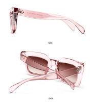 Toyear-gafas de sol cuadradas Vintage para hombre y mujer, lentes de sol de diseñador de marca de lujo, gafas de gran tamaño, UV400 - details 16