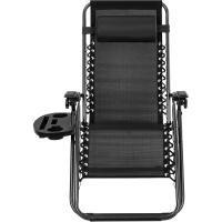 Set de Exteriores Plegable y Reclinable Tumbonas de Acero Ligero con Mesita - details 12