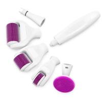 Sistema de rodillos de belleza 6 en 1, instrumento de agujas cosméticas y para el cuidado de la piel de titanio para la cara - details 5