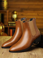 Moda Chelsea Botas de Hombre Tendencia Tubo medio - details 10