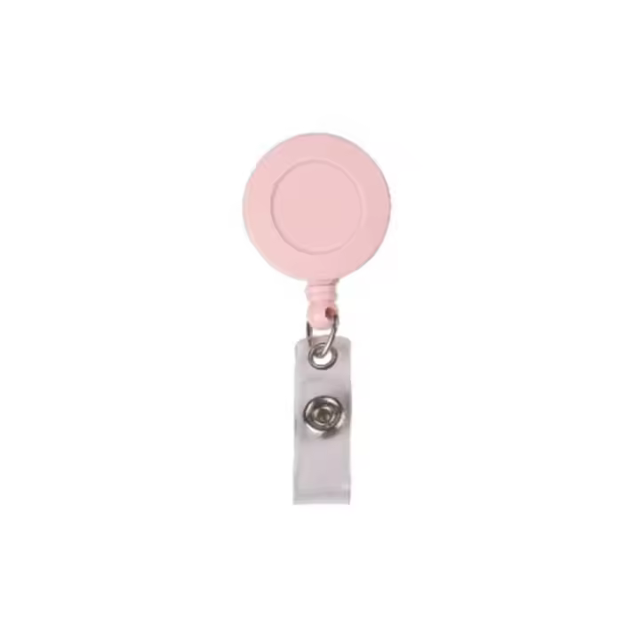 Creativo 1 pieza suministros de oficina exposición enfermera Doctor Tarjeta De Nombre de identificación insignia retráctil carrete insignia Clip tirar hebilla - 1
