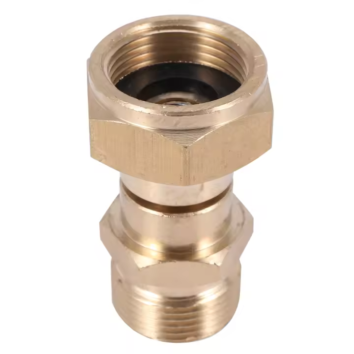 Junta giratoria para lavadora a presión, ajuste de pistola a manguera sin torceduras, conexión métrica antigiro M22 de 14 mm, 3000 Psi - 1