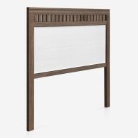 Cabecero Bora para Cama de 150 Fabricado en Madera Maciza de Pino insigni Acabado Blanco Satinado - details 12