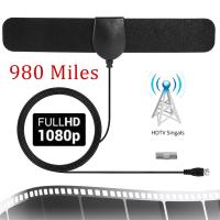 Antena de TV Digital portátil, 2 piezas, 4K, 1000 millas, para interior, HDTV - details 3