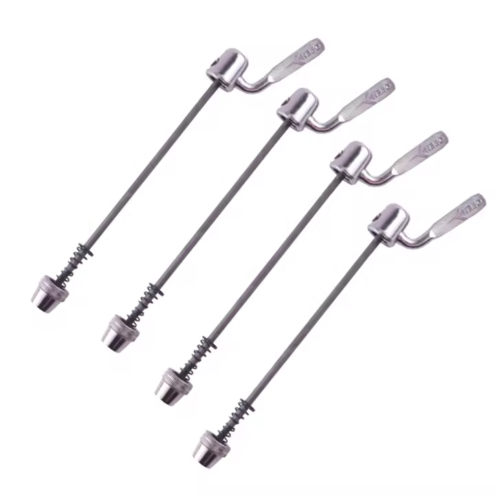 Brochetas de rueda trasera de liberación rápida, brochetas de rueda para entrenador, bicicleta, ciclismo, neumático trasero - 1
