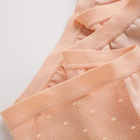 Ropa interior menstrual de encaje de algodón para mujer, para período de bajo flujo, 2 unidades por lote - details 2