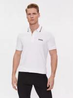 BOSS Polo ajustado de algodón elástico - details 2