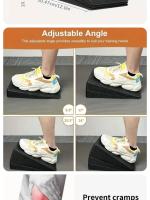 Bloques de cuñas de Yoga para ejercicio, 3 piezas, inclinados elásticos ajustables, bloques de cuñas en cuclillas - details 3