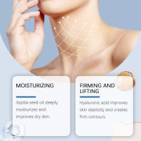 Crema para el cuello firme, 45G, antiarrugas, se desvanecen, líneas finas, reparan daños en la piel, hidratante, forma nutritiva, belleza para el cuello - details 6