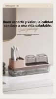 Estante de Cepillo Dental Transparente Sin Púas, Limpiador Bucal, Electrónico, Para el Hogar - details 6