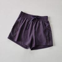 Pantalones cortos de yoga para mujer, pantalones cortos de fitness, pantalones cortos de entrenamiento 2 en 1, pantalones cortos para correr, pantalones cortos de secado rápido - details 0