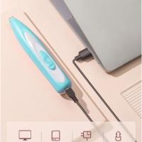 Recortadora de patas inalámbrica para mascotas con pantalla LED, recargable por USB, afeitadora de patas de gato, impermeable, portátil, eléctrica. - details 15