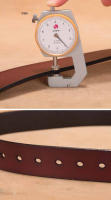 Cinturón de piel de vaca auténtica para hombre, cinturón Vintage de piel de vaca con hebilla de 2023 Pines, 120, 130, 140, 150, 160, 170cm - details 7