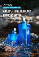 Bolsa de Filtro de Agua Suave AONIJIE SD29 1000ml 2000ml Segura para Correr Senderismo Emergencias con Filtro de Hidratación - details 0