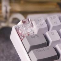 Personalized Handmade  Keycaps Resin Translucent SA Height nical Keyboard Game Accessories Keycap MX Switch Gifts - details 2