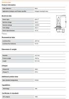 Bombilla de faro halógena Osram HIR2 PX22d 9012 Luz clásica de 12V 55W 3200K Haz alto y bajo - details 3
