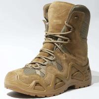 Logotipo de la marca: zapatos de alta calidad para acampar al aire libre, senderismo, camuflaje suave, calzado deportivo de moda para hombres - details 15