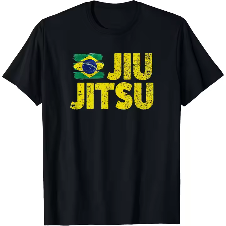Camiseta brasileña de artes marciales mixtas Jiu-Jitsu para hombre - 1