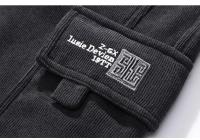 Primavera otoño nuevo estilo cintura elástica pantalones casuales para hombres estiramiento recto cordón Harem correr deportes pantalones largos hombre - details 2