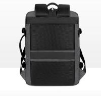 Mochila de viaje clásica para hombre, morral de negocios expandible con USB, bolsa de gran capacidad para ordenador portátil, im - details 17