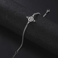 Delicada pulsera de Nude de bruja Celta, amuleto recortado de Cuatro Esquinas, vintage dije irlandés Wiccan, joyería Gift para niñas y Mujeres, Sin Gemas. - details 3