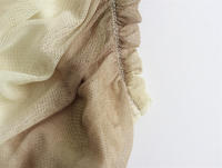 - Tul fruncido para mujer, malla larga con volantes, sin mangas, elegante, para fiesta, verano, 2025 - details 3