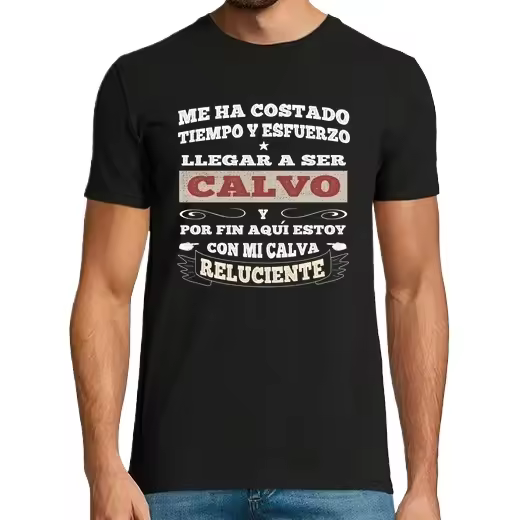 Con mi calva reluciente Camisetas regalo jubilación - 1