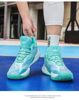 Calzado deportivo profesional para exteriores, diseño de baloncesto luminoso para hombres y mujeres, logotipo de verano transpirable - details 3