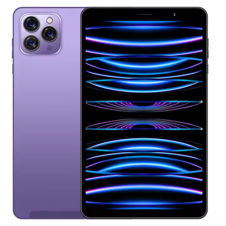Tablet gaming Android 12 de 8.0 pulgadas HD dual SIM con 8GB de RAM, batería de 8800mAh, cámara de 48MP+108MP, modelo Tab14 - 1