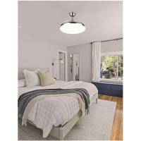Ventilador de Techo LED con Temporizador 3500-4000-6500K, 6 Velocidades, Aspas retráctiles |   (Blanco) - details 12