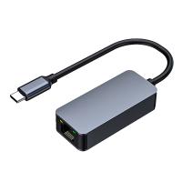 Adaptador con cable de 2500Mbps Ethernet a RJ45 2,5G USB 3,0, convertidor, concentrador de red Lan para PC, ordenador portátil, tipo C - details 0